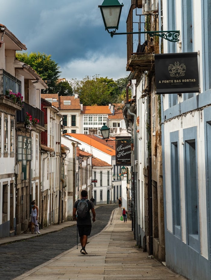 Rúa das Hortas Santiago de Compostela