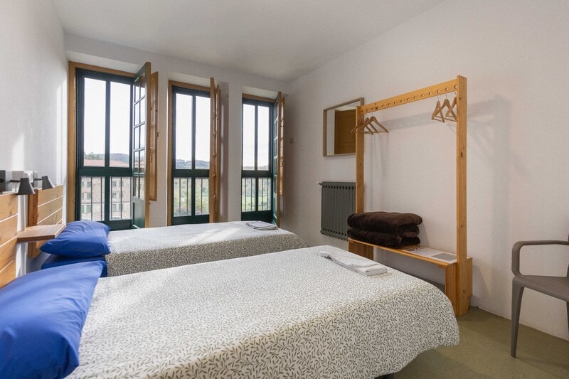 Habitación del Albergue Seminario Menor