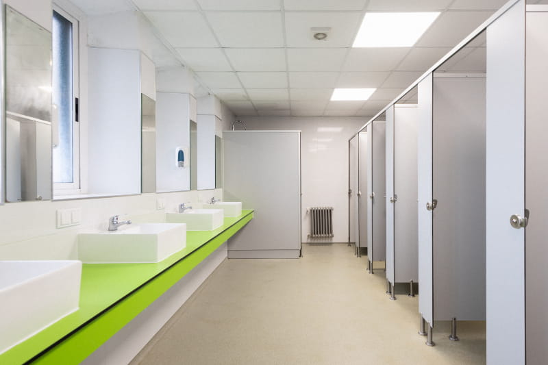 Aseos del Albergue Seminario Menor